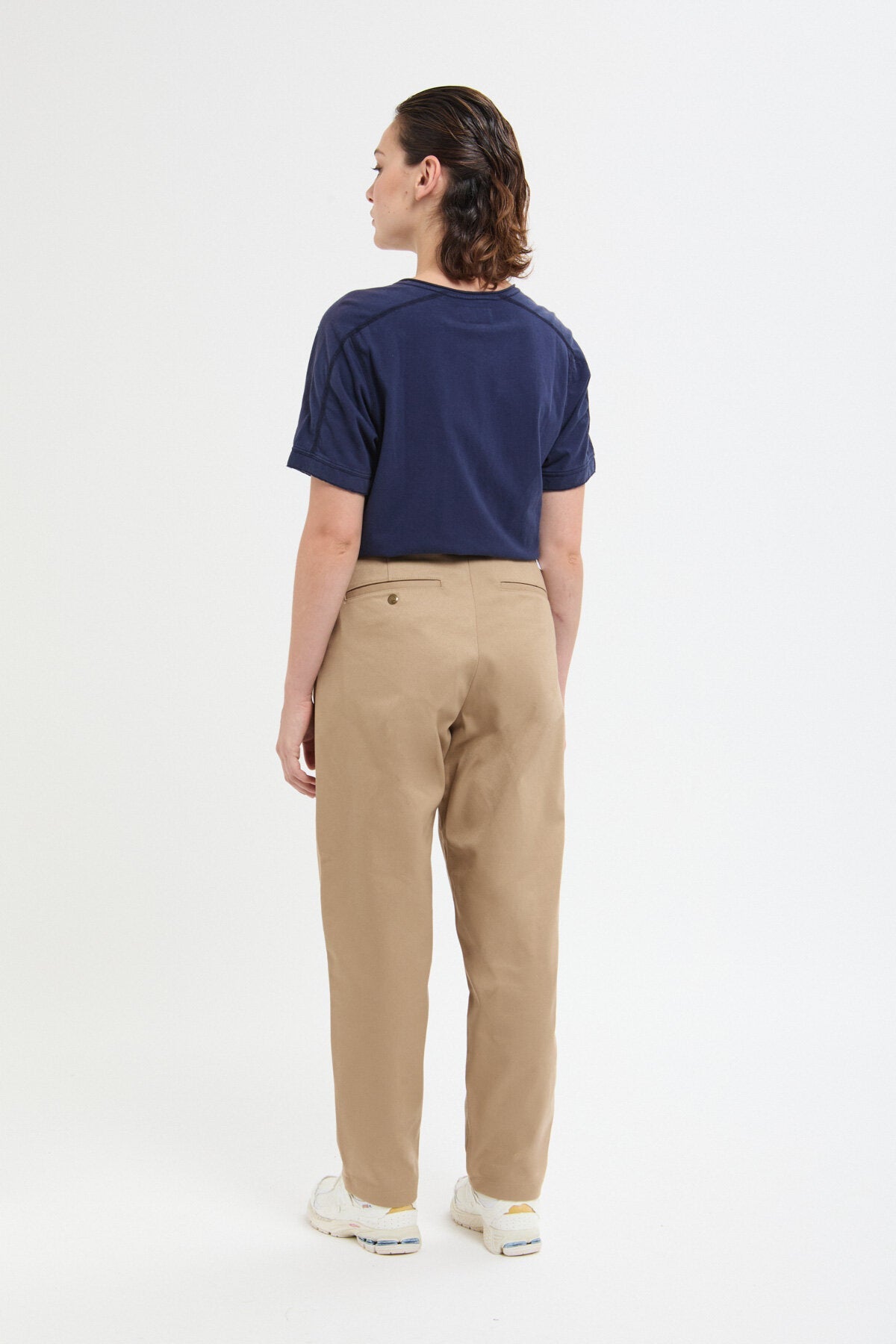 Pantalon Twil Relaxed Beige