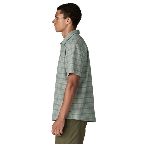 Men's Back Step Shirt Stroll/Blue Sage