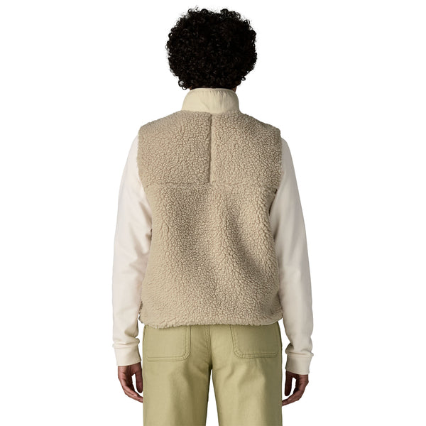 Gilet Classic Retro-X Fleece Donna Natural/Light Violet