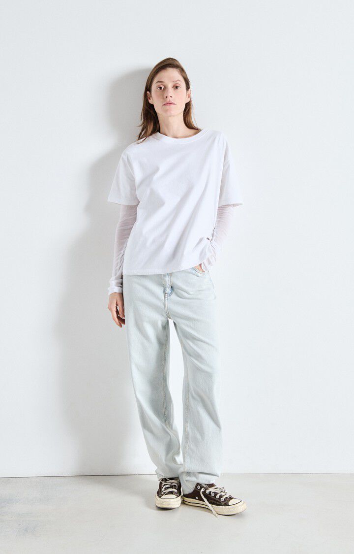 T-shirt Fizvalley Donna White