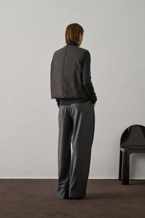 Gilet Desmond Femme Gris Fonce