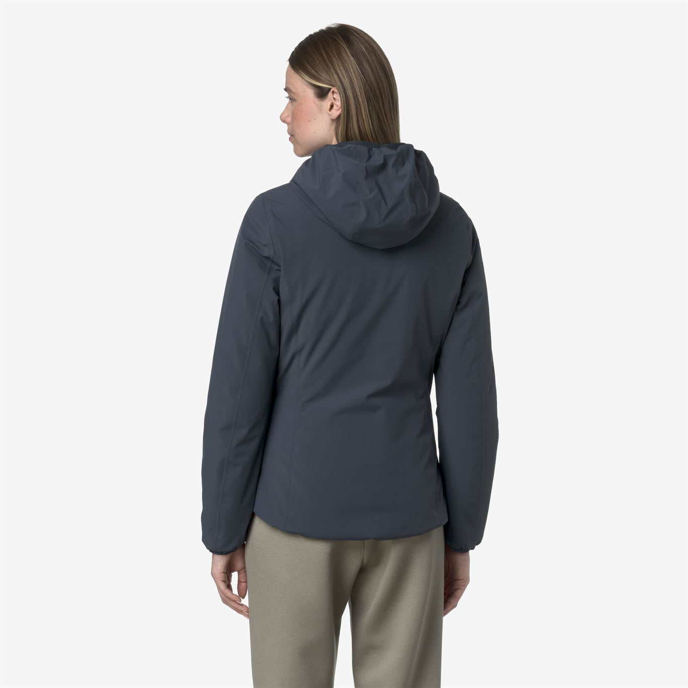Chaqueta Lily Warm Reversible Mujer Blue Airforce/Green Oak