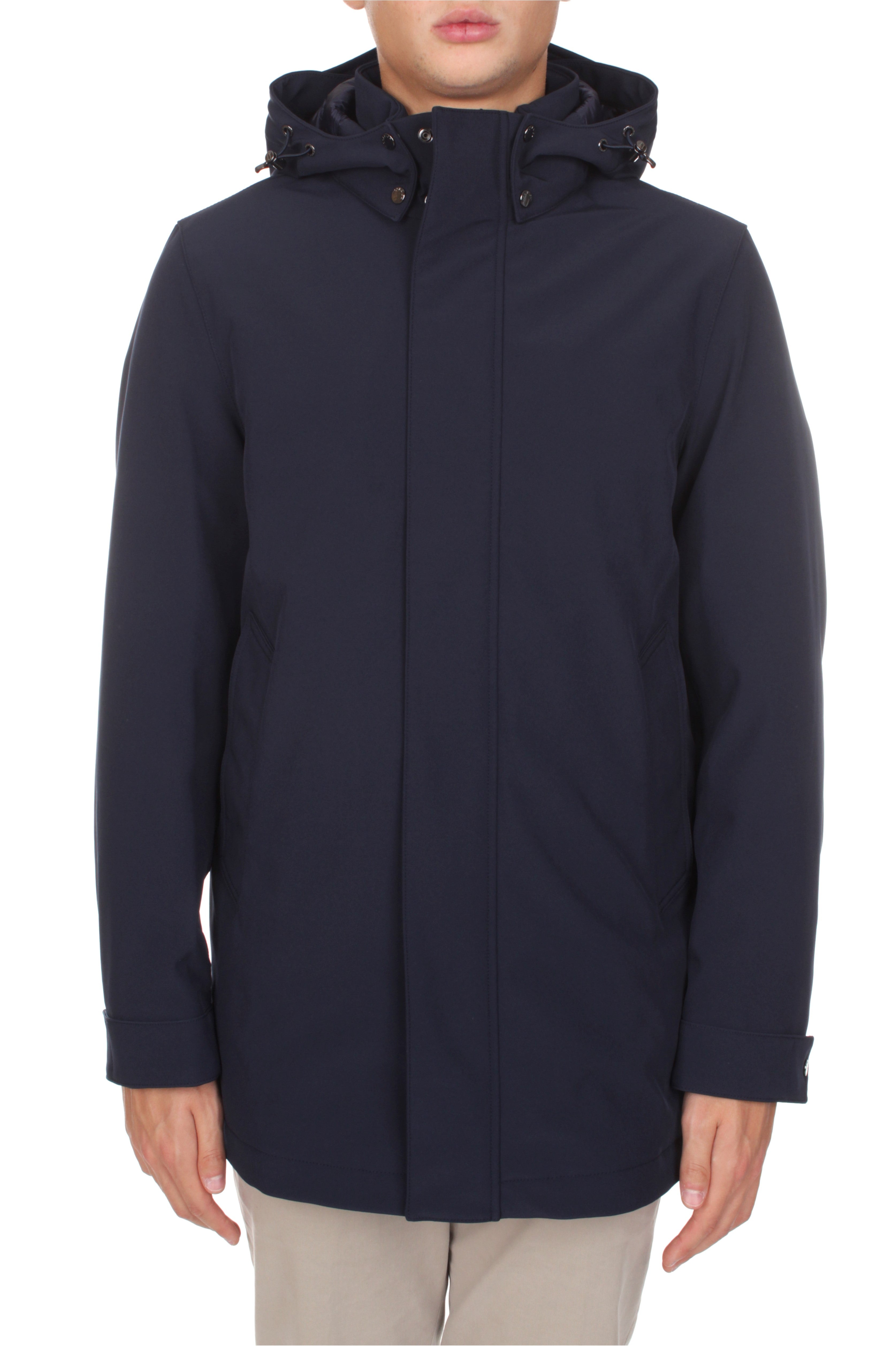 Giacca Soft Shell Barrow Uomo Melton Blue