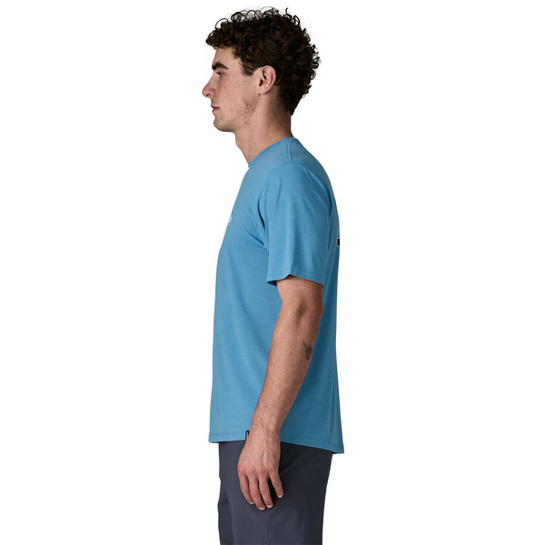 T-shirt Cap Cool Daily 73' Skyline Uomo Shore Blue
