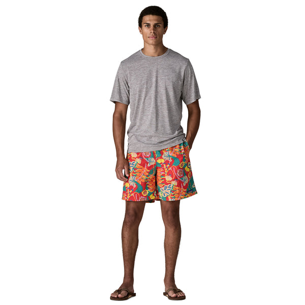 Costume Baggies Long 7IN Uomo Tropiclimb Hot Ember - Immagine ambientata