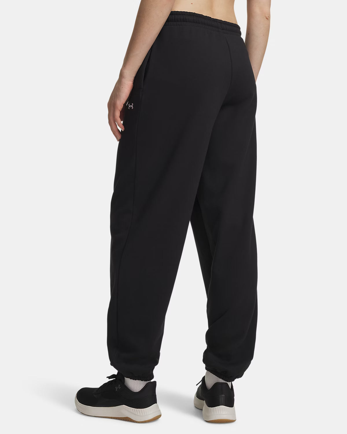 Pantaloni Icon Fleece Gym Donna Black