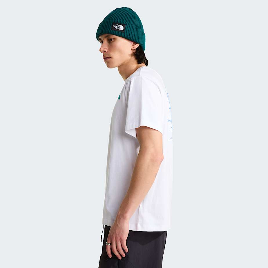 Ανδρικό μπλουζάκι Retro Trail White