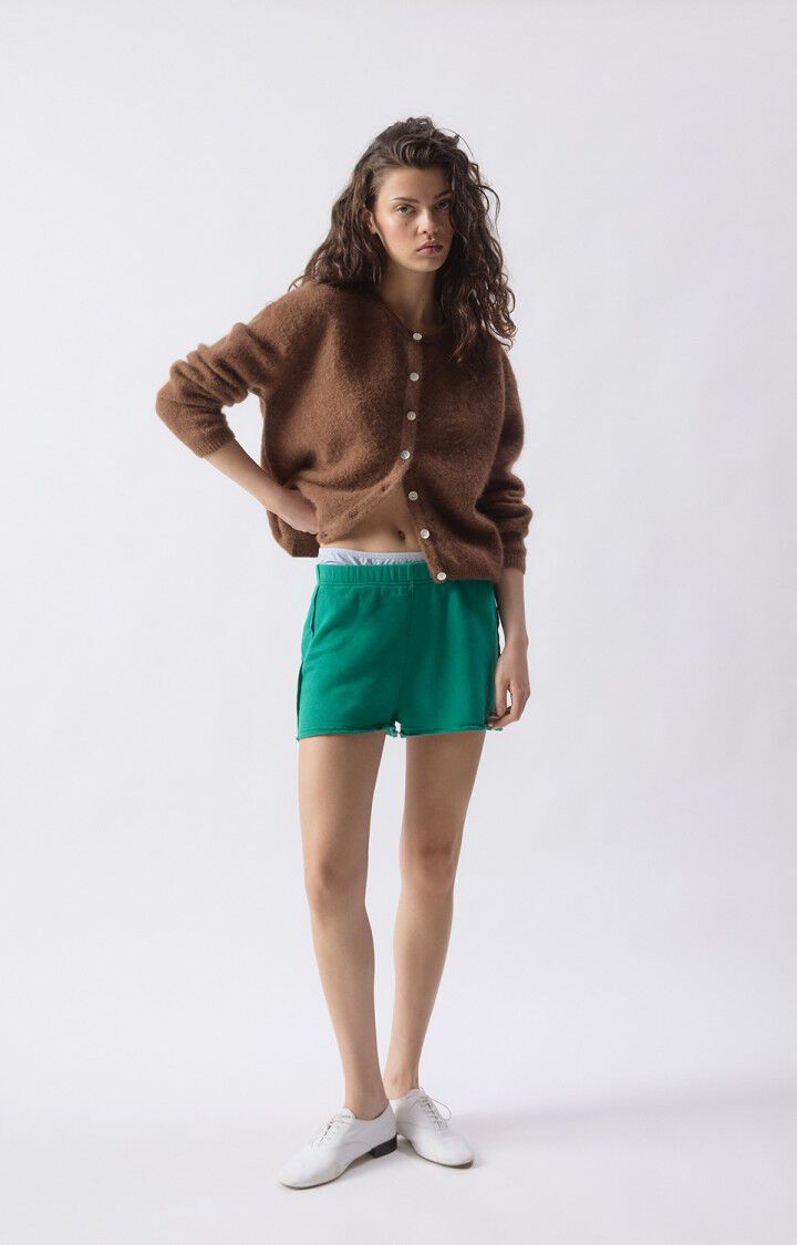Frau Vitow Strickjacke Chocolat Melage