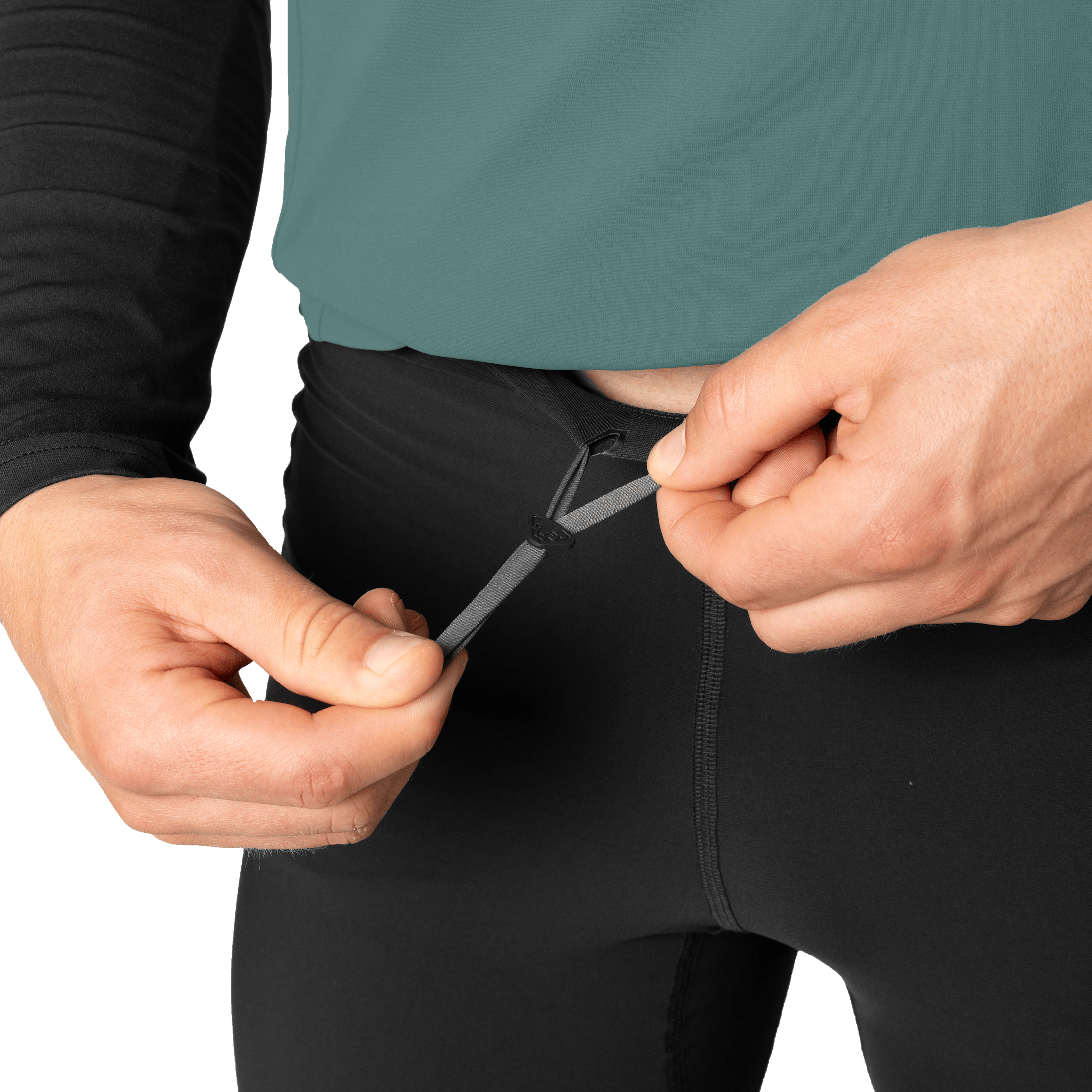 Leggins Alpine 3/4 Uomo Black Out