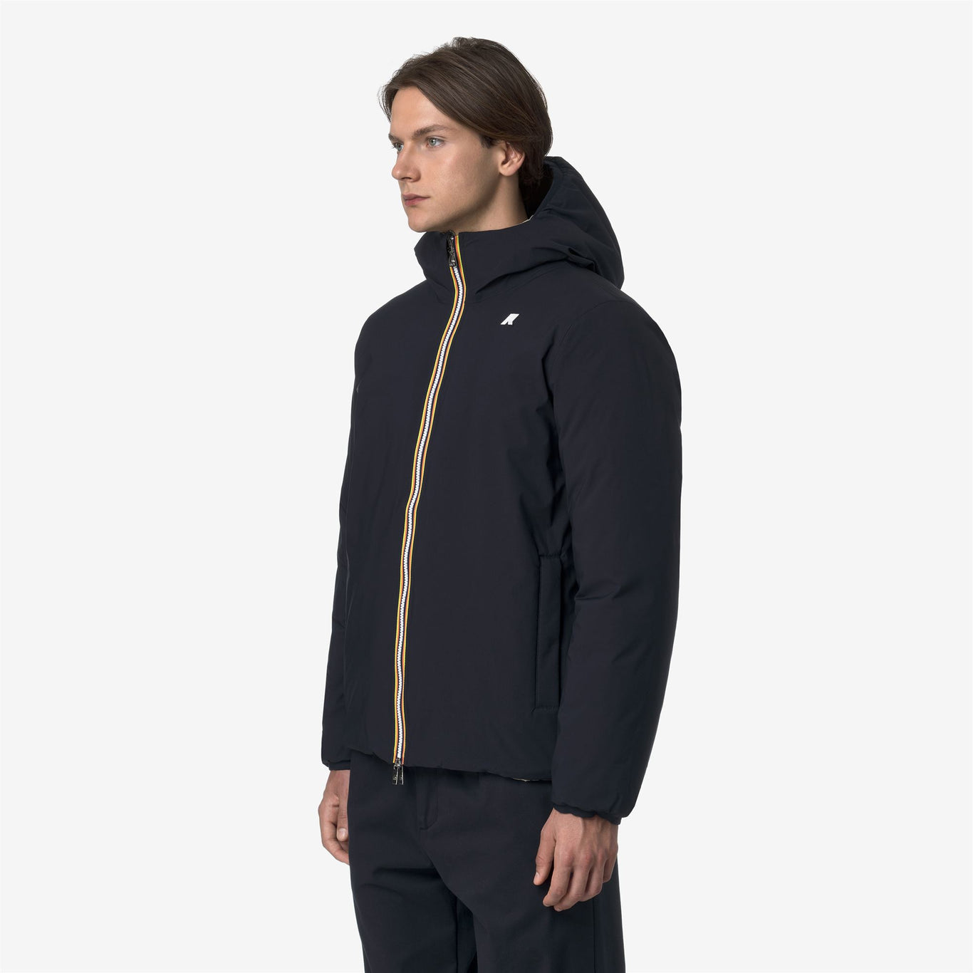 Men's Jack St Thermo Reversible Jacket Blue Depth/Green Oak