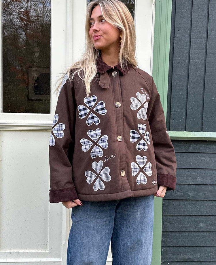 Women's Lillibeth Jacket Checked Brown