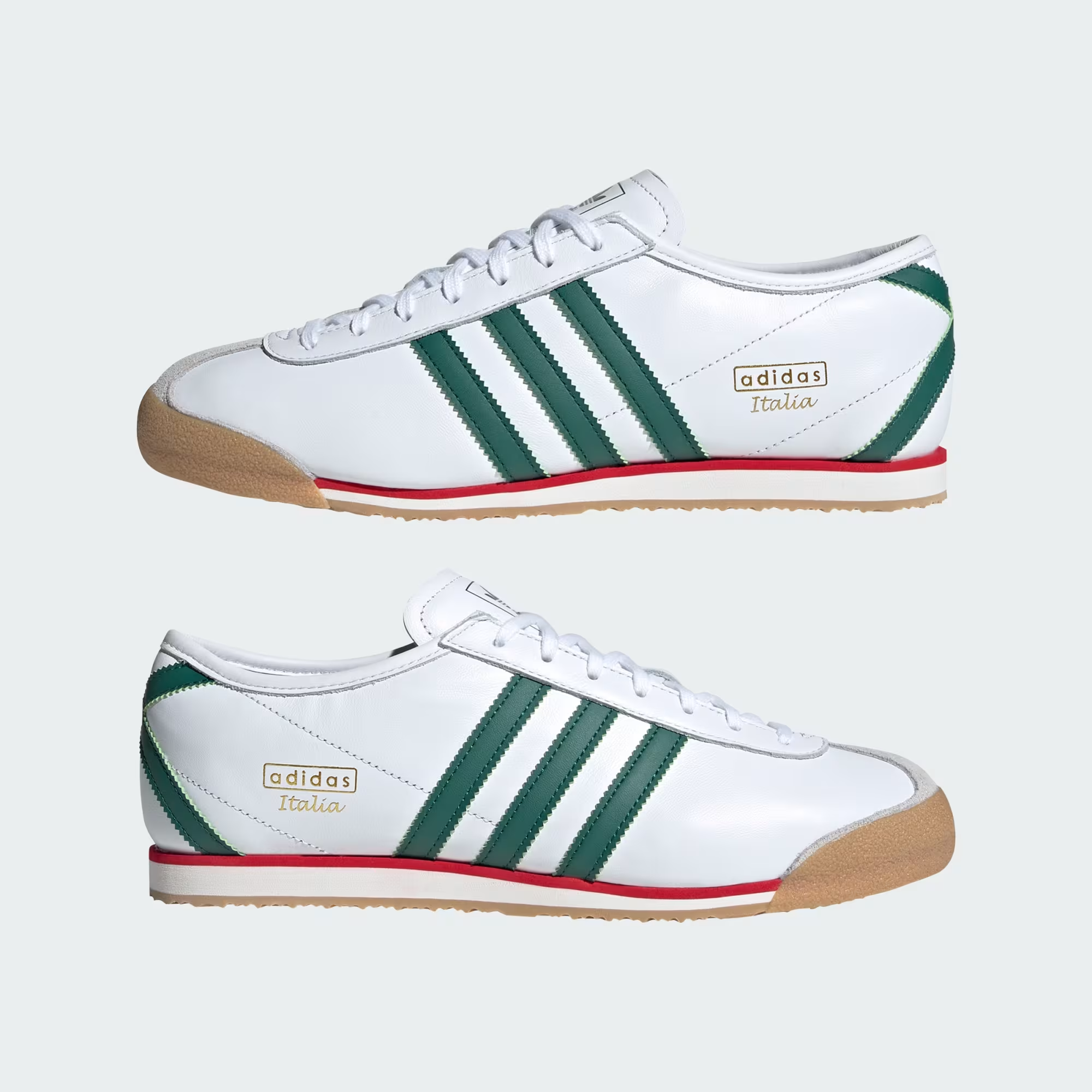 Scarpe Italia 70s Cloud White/Collegiate Green