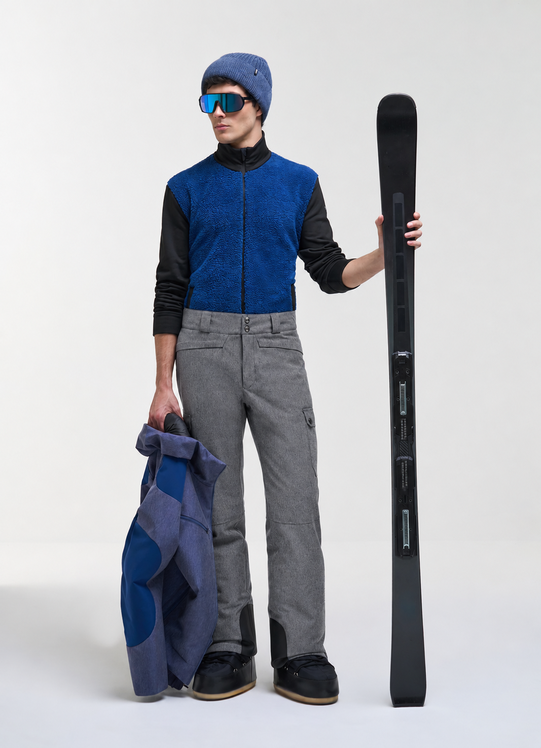 Pantalon Denim Hombre Black