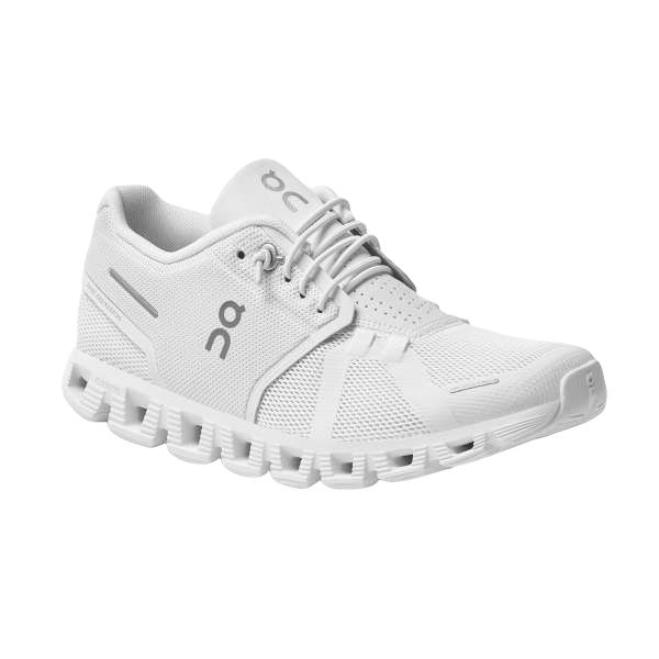 On Running | Scarpe Cloud 5 Donna All White - Fabbrica Ski Sises