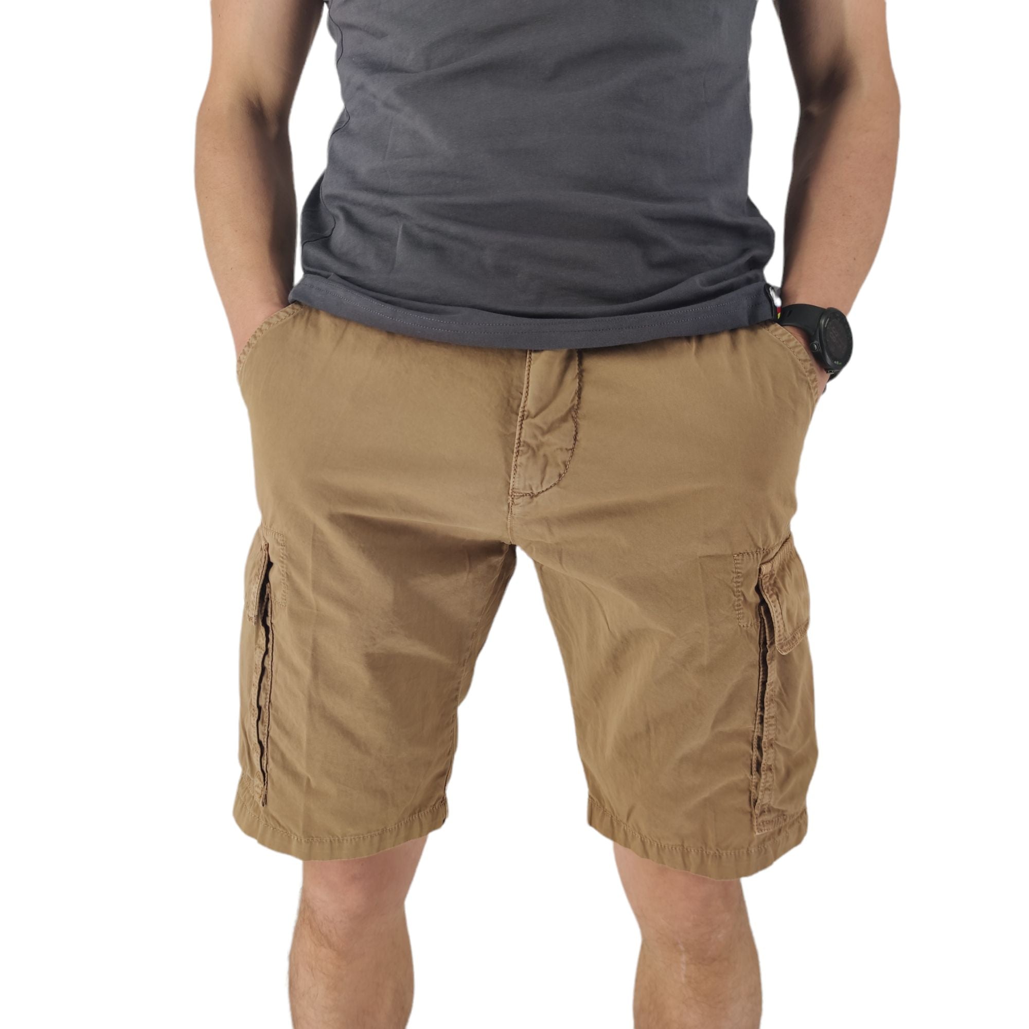 Modfitter | Pantaloncini Dover Uomo Moka - Fabbrica Ski Sises