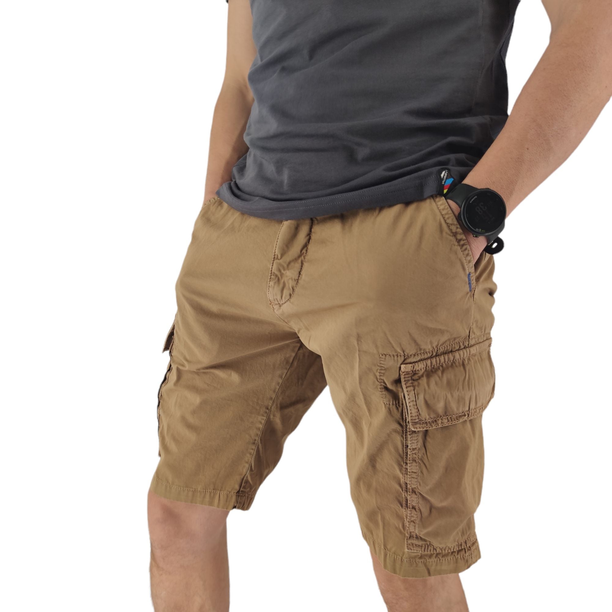 Modfitter | Pantaloncini Dover Uomo Moka - Fabbrica Ski Sises