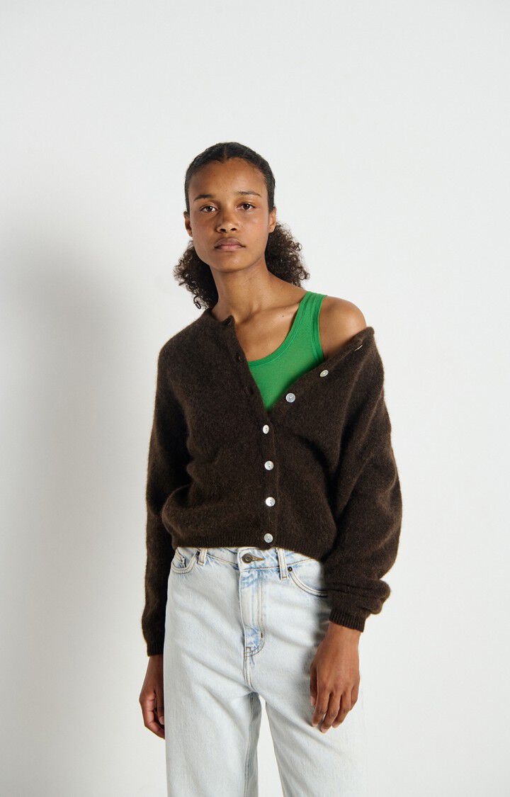 Cardigan Vitow Femme Coffee