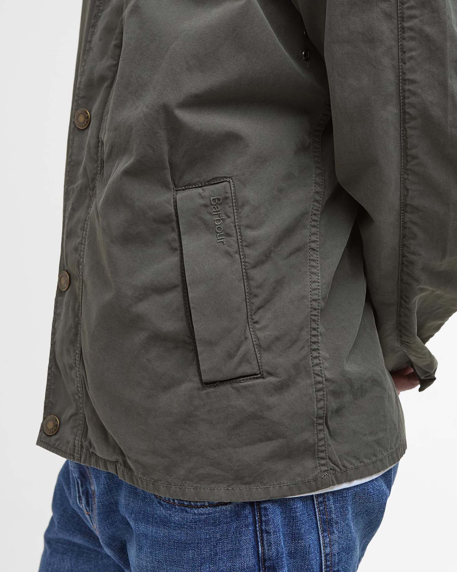 Giacca Traker Casual Uomo Olive