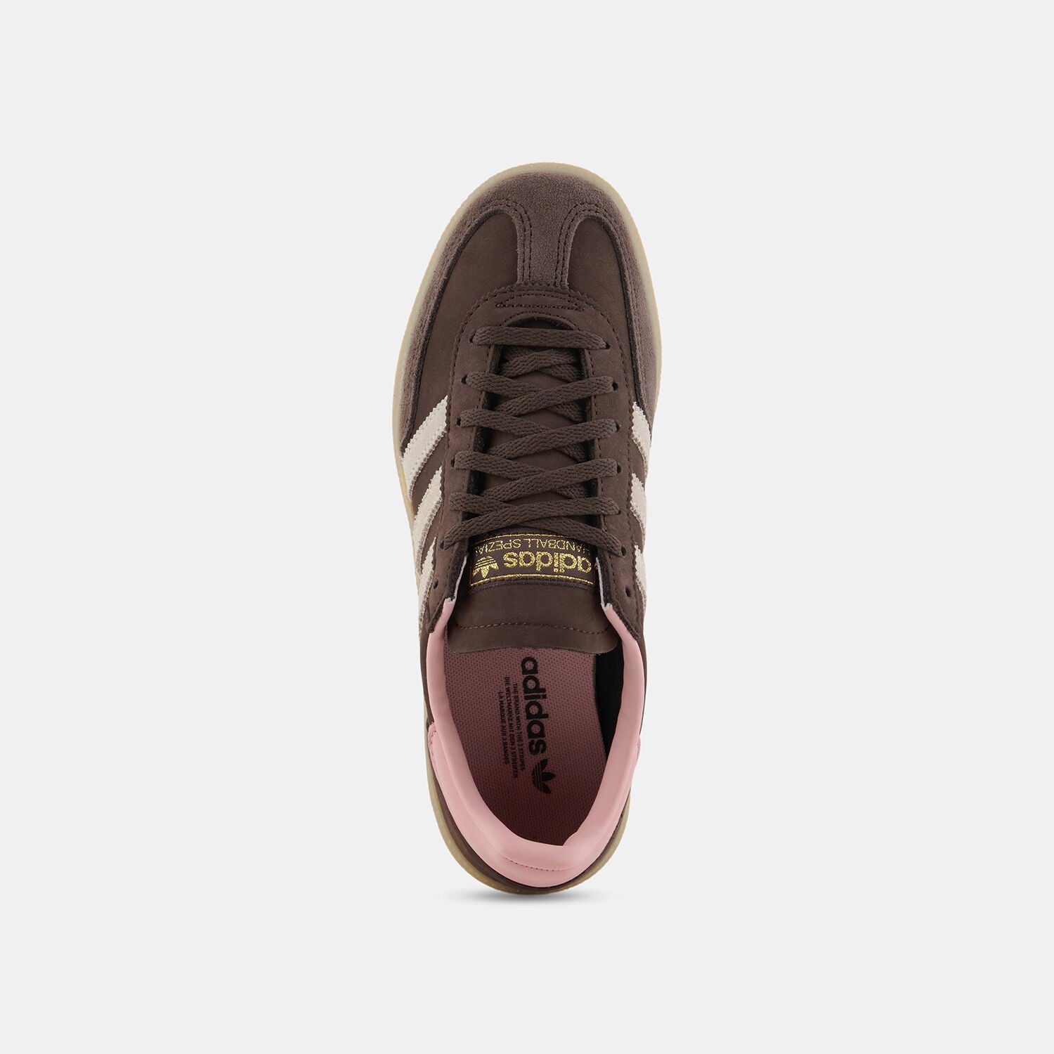 Scarpe Handball Spezial Donna Dark Brown/Alluminium/Pink