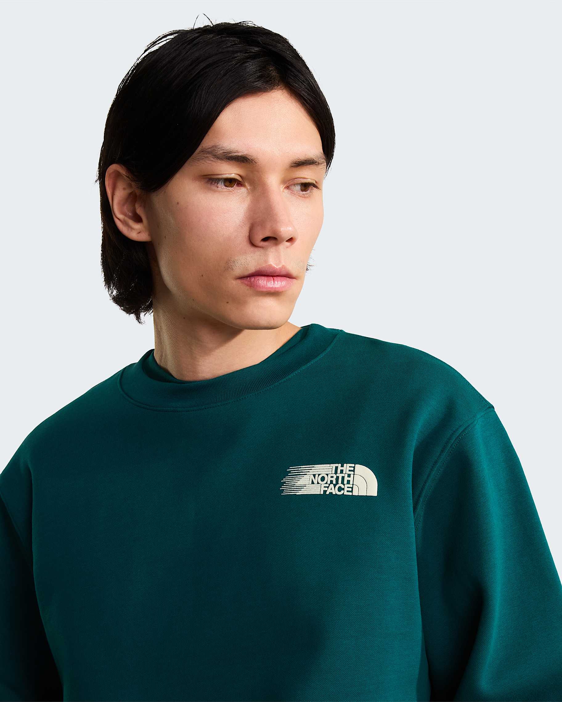 Mann Retro Trail Relaxed Sweatshirt Pacific Teal
