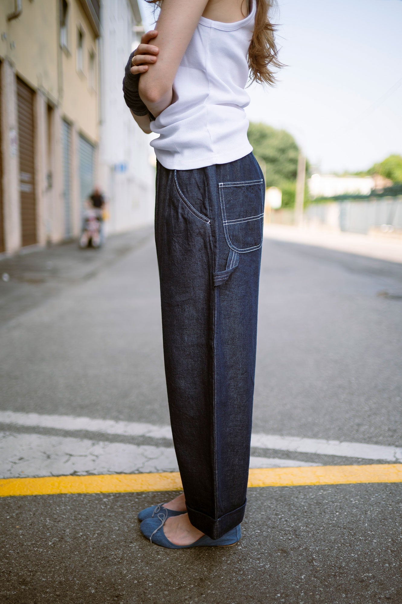 Pantaloni The Perp 169 Donna Denim Rise