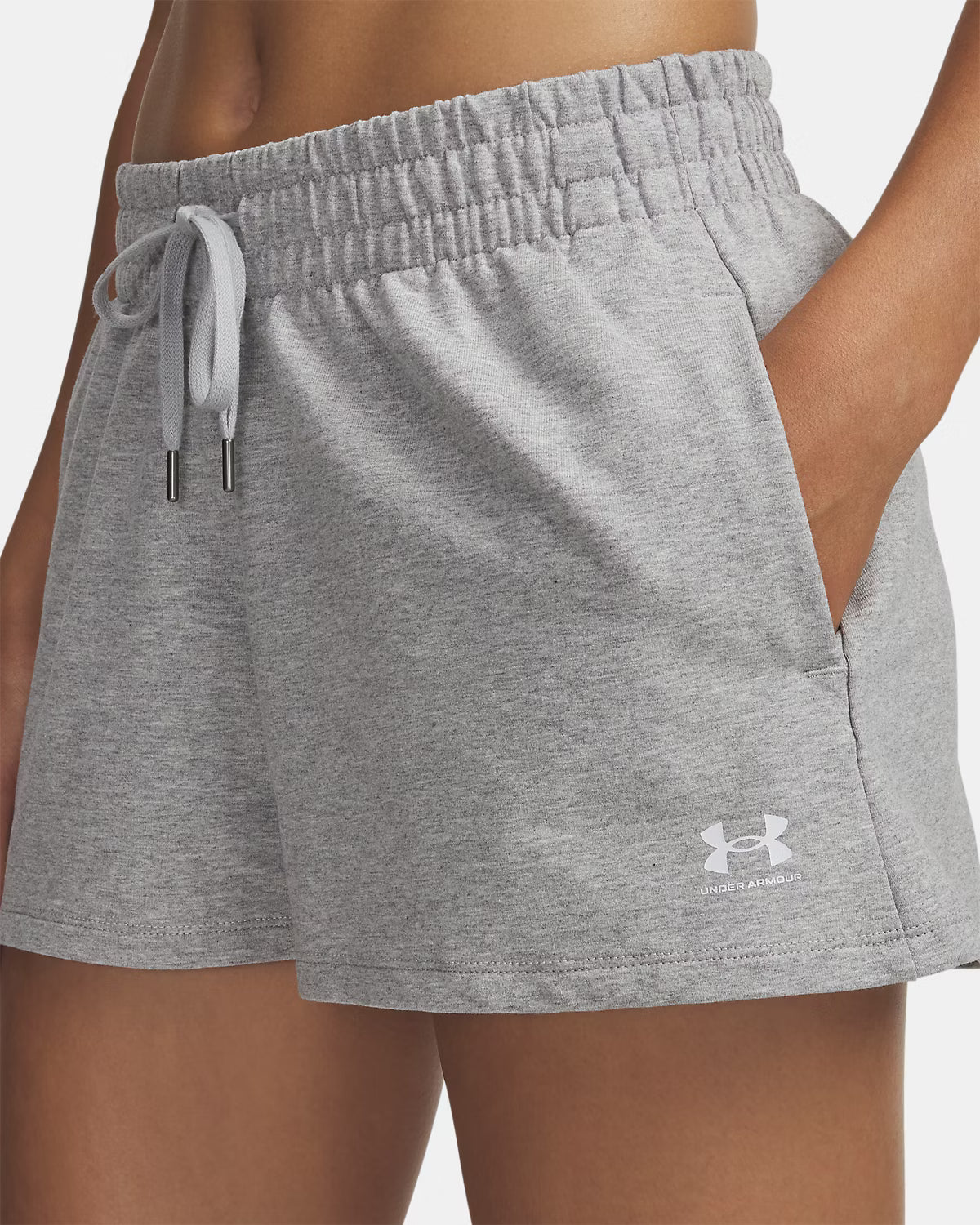 Frau Sport Terry Shorts Mod Gray Light Heathe