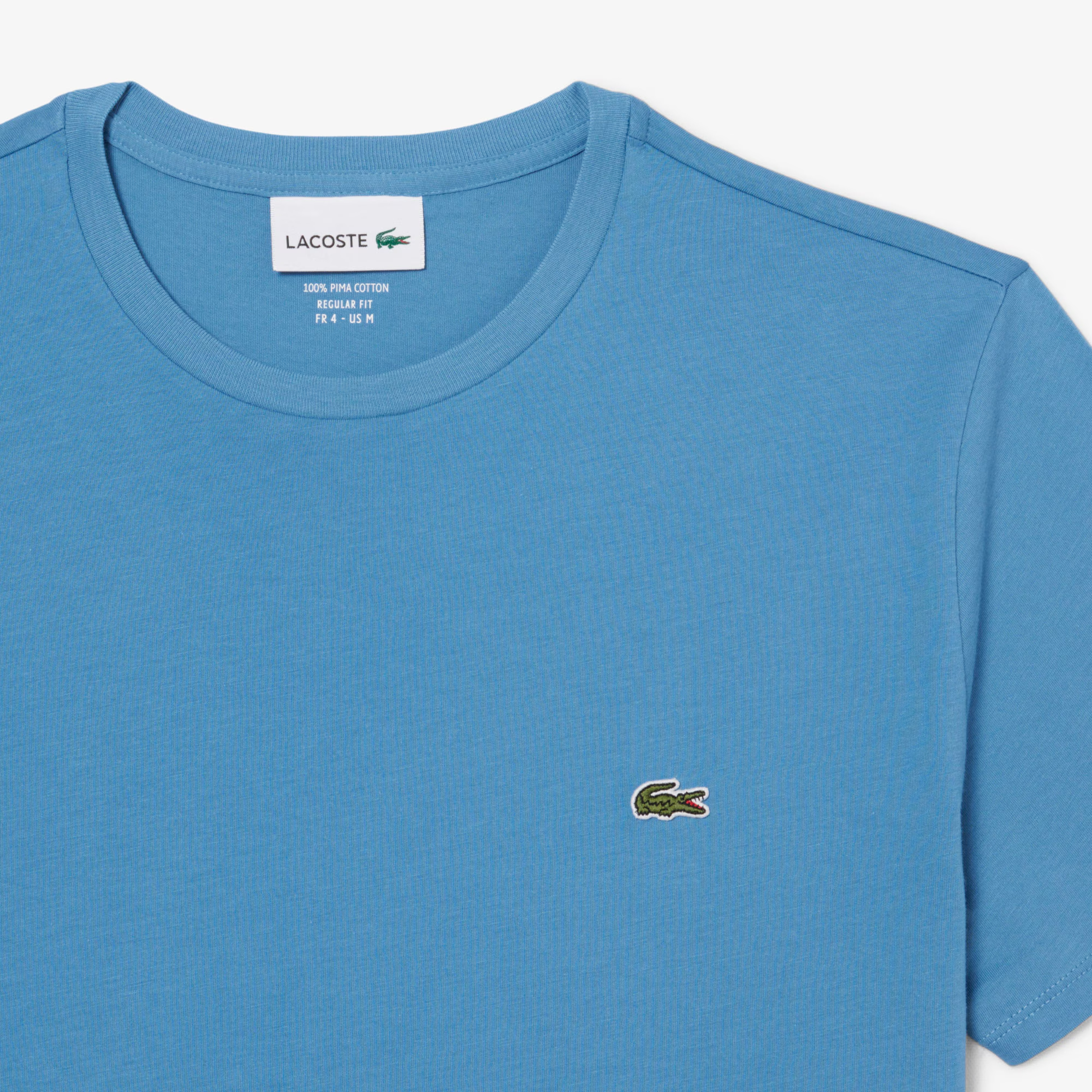 T-shirt Classic In Pima Uomo Oceano