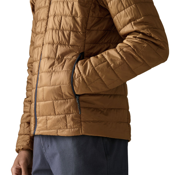 Giacca Nano Puff Hoody Uomo Deer Brown