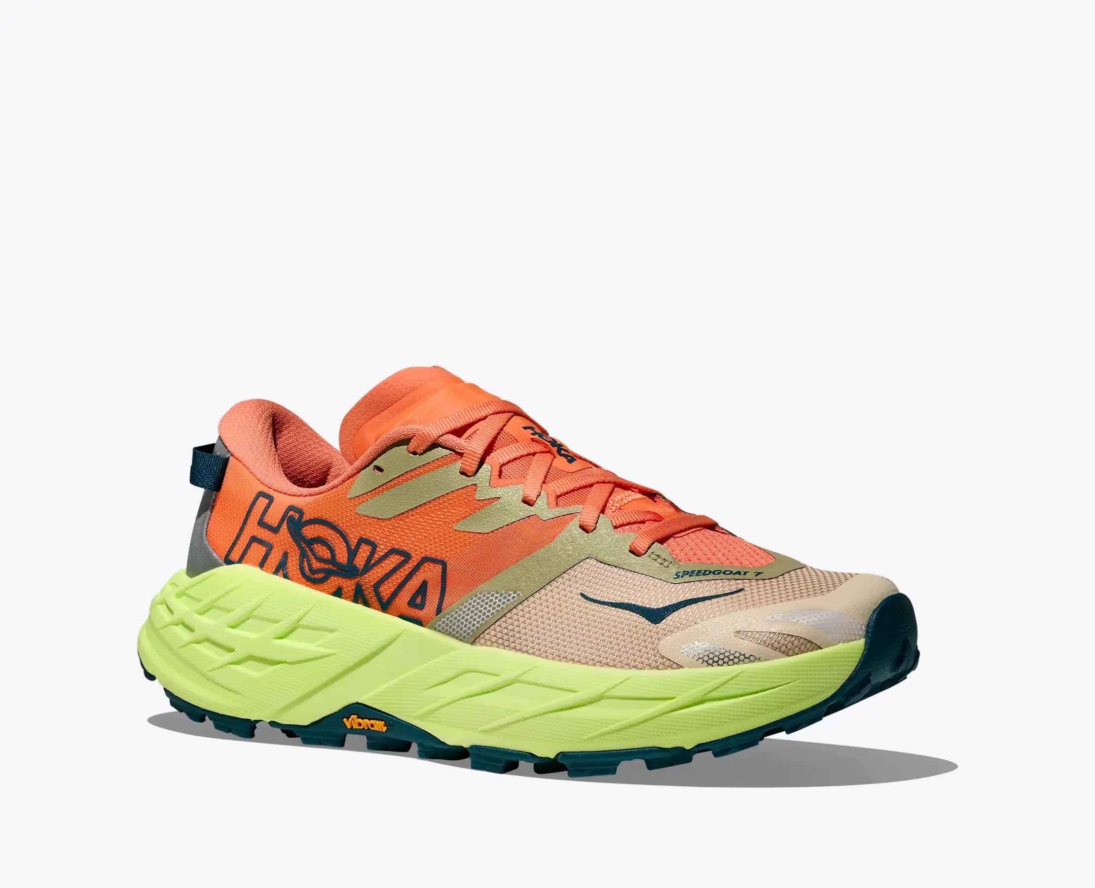 Scarpe Speedgoat 7 Donna Persimmon/Neon Yuzu