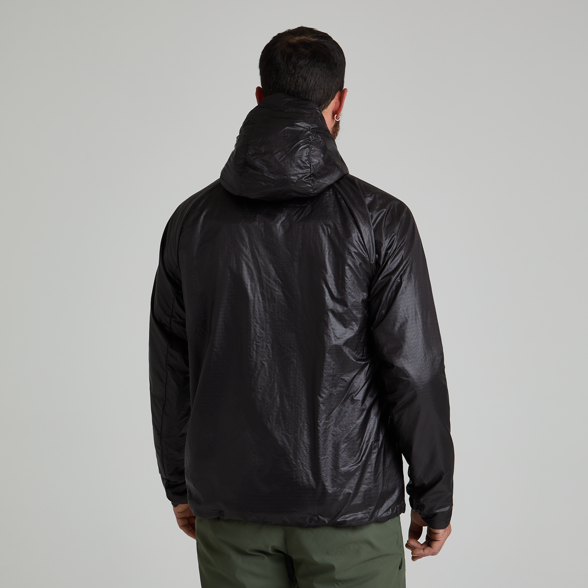 Chaqueta Versante Octa Hooded Hombre Sage Green