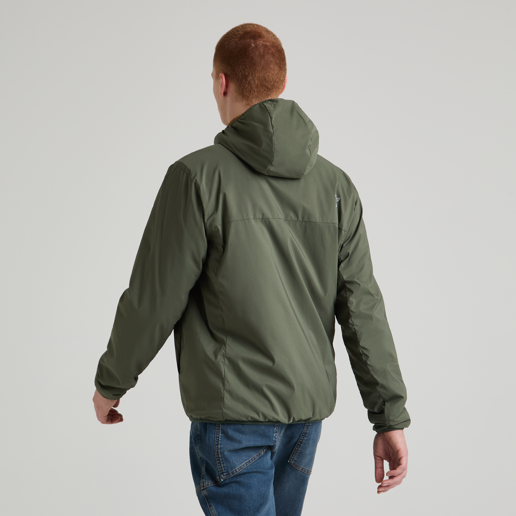 Veste Sherpa Reversible Homme Blu Notte/Desert Beige