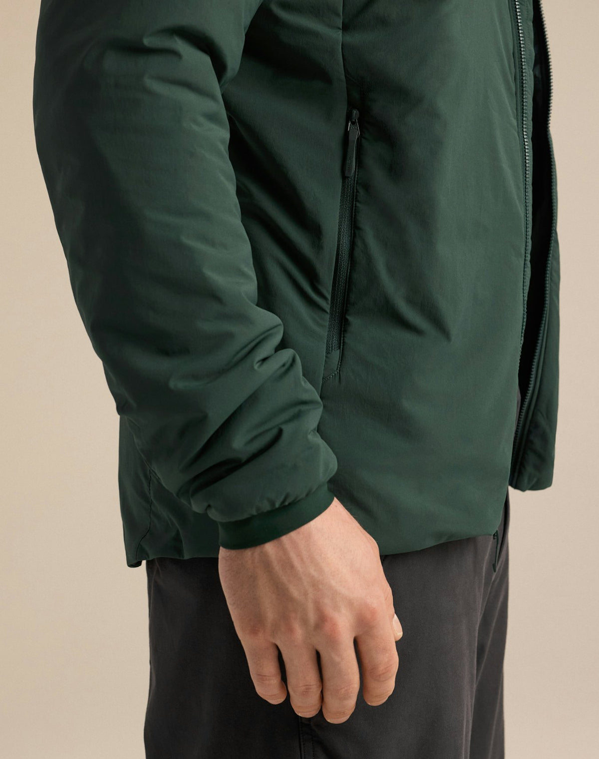 Giacca Proton Hoody Uomo Dark Jade/Mongoose
