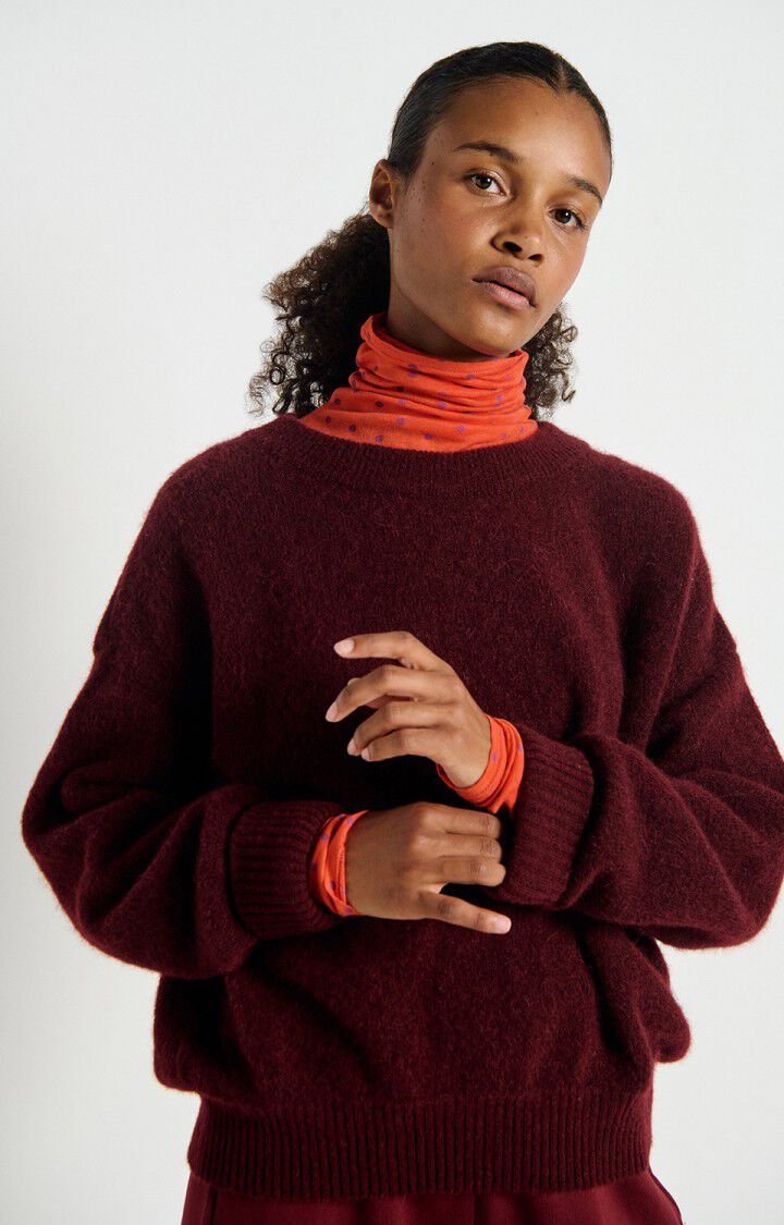 Pull Vitow Femme Grenat