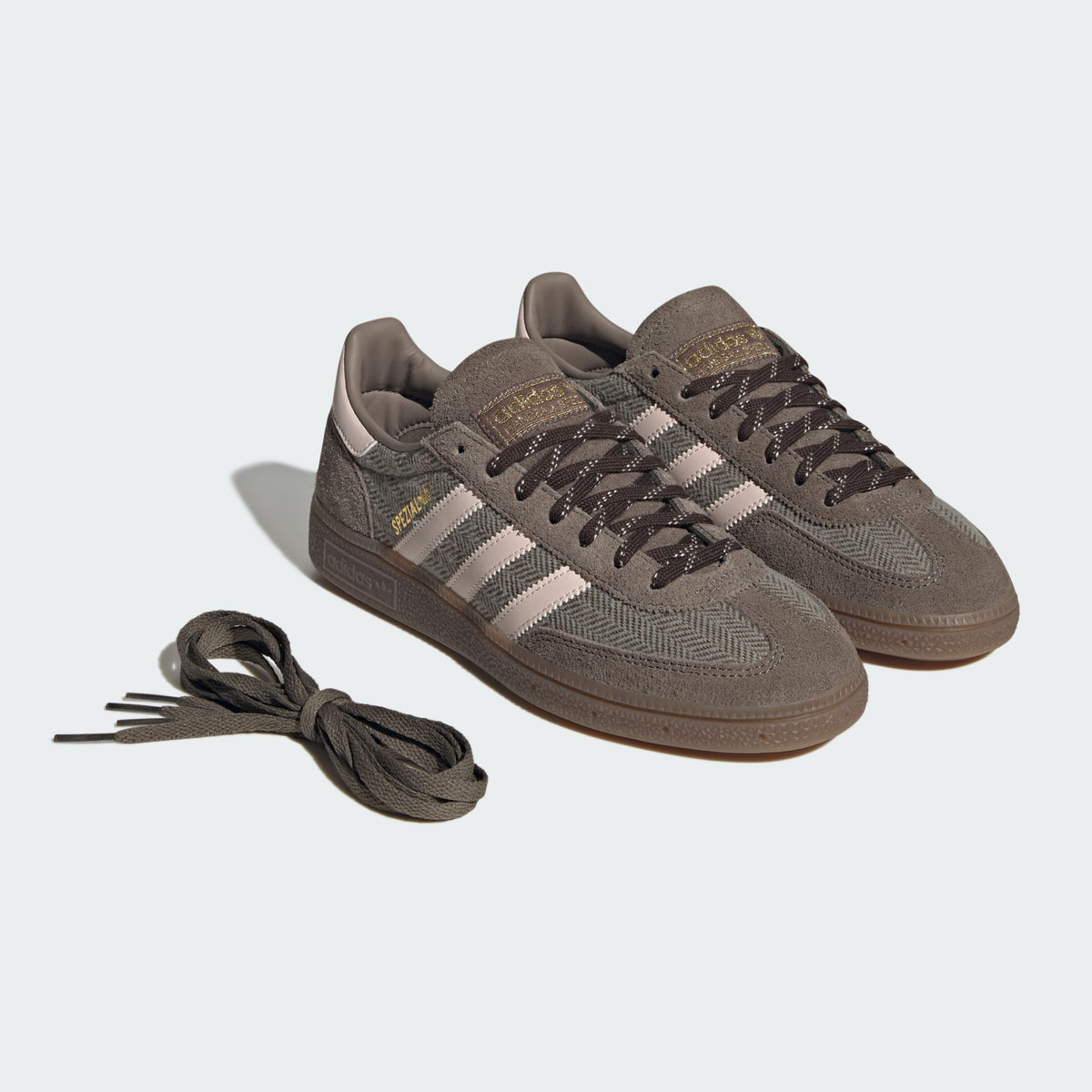 Handball Spezial Schuhe Blanch Brown/Wonder Quartz