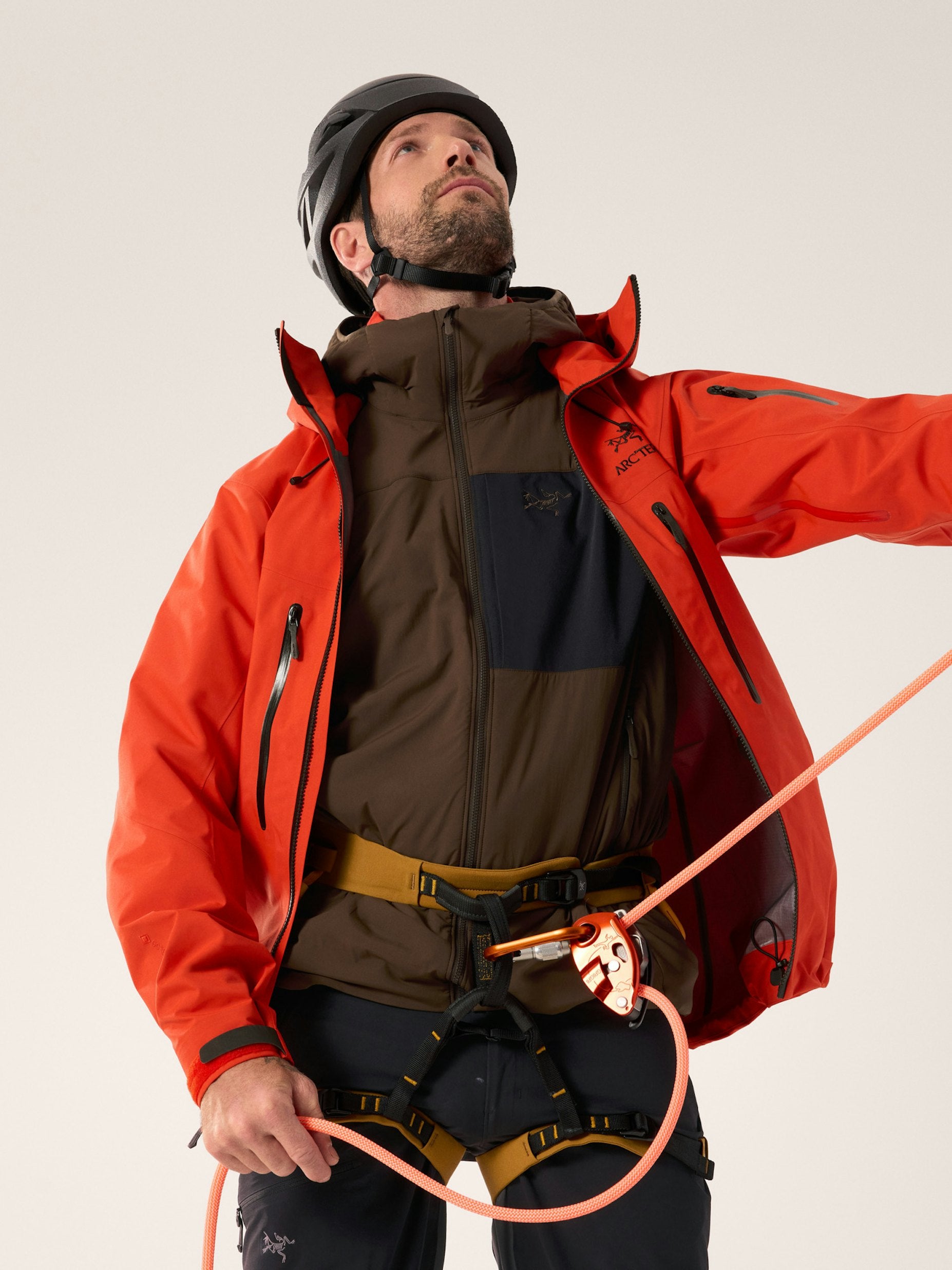 Giacca Proton Hoody Uomo Carob