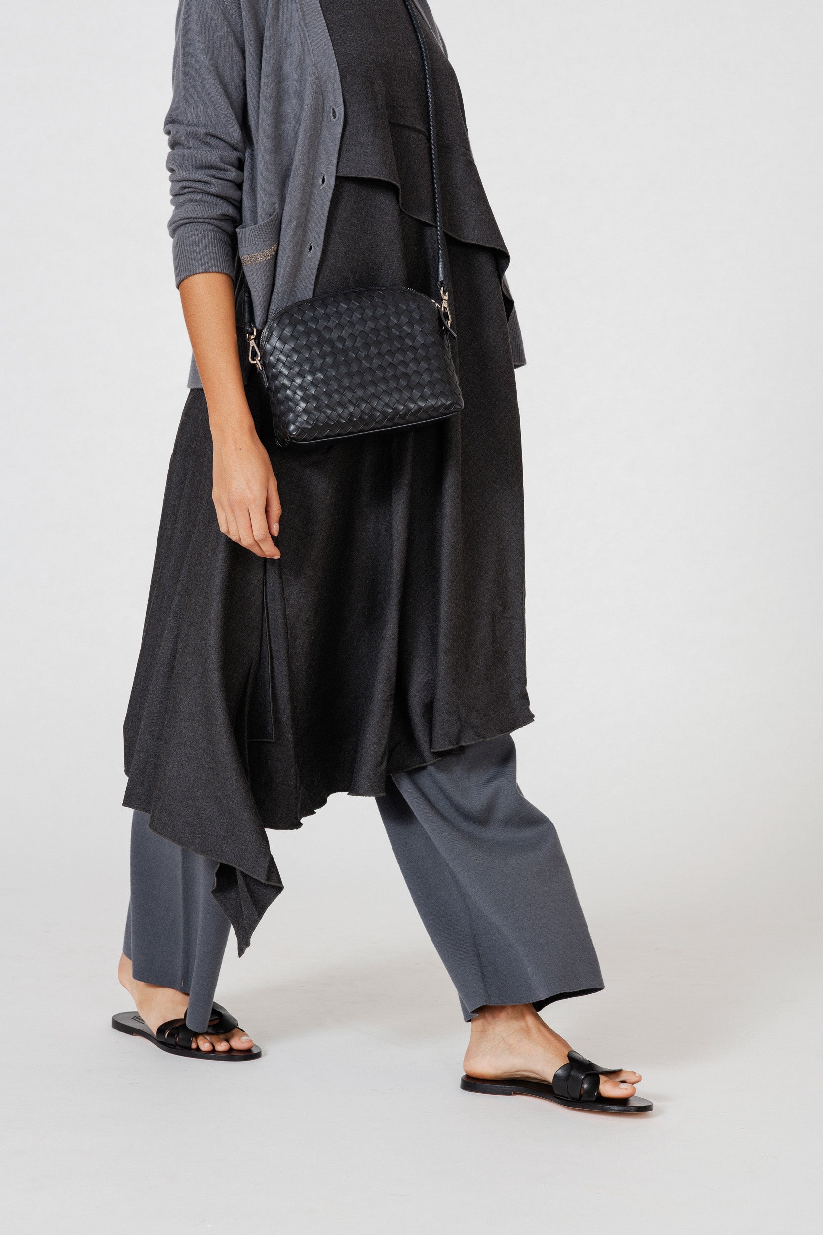 Borsa Chunky Fellini Donna Black