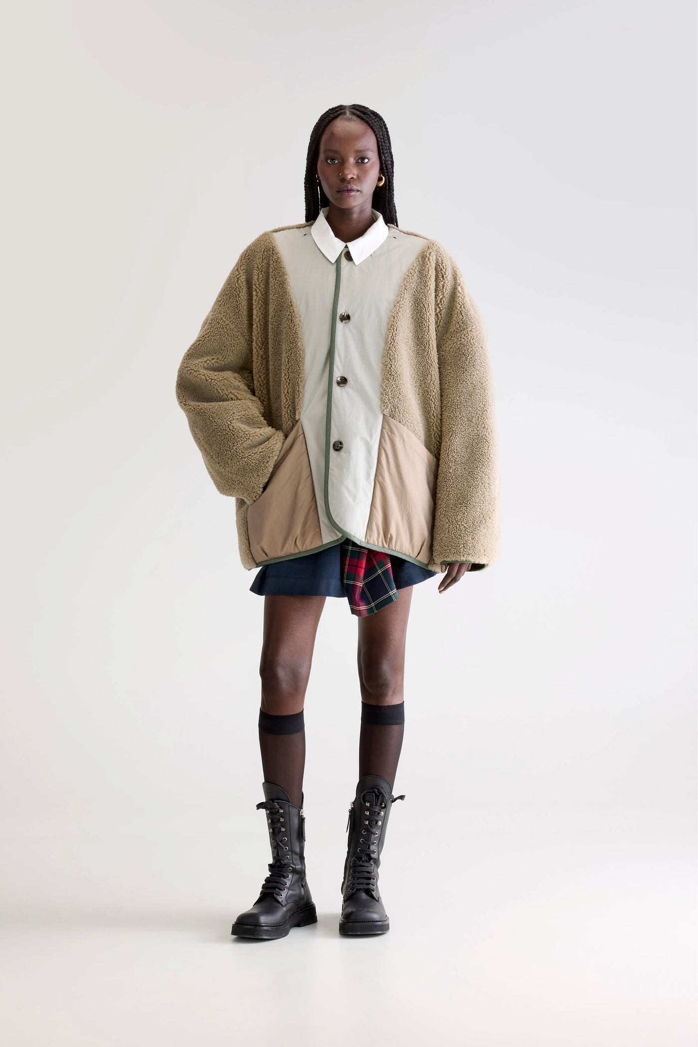 Frau Hampton Jacke Eucalyptus