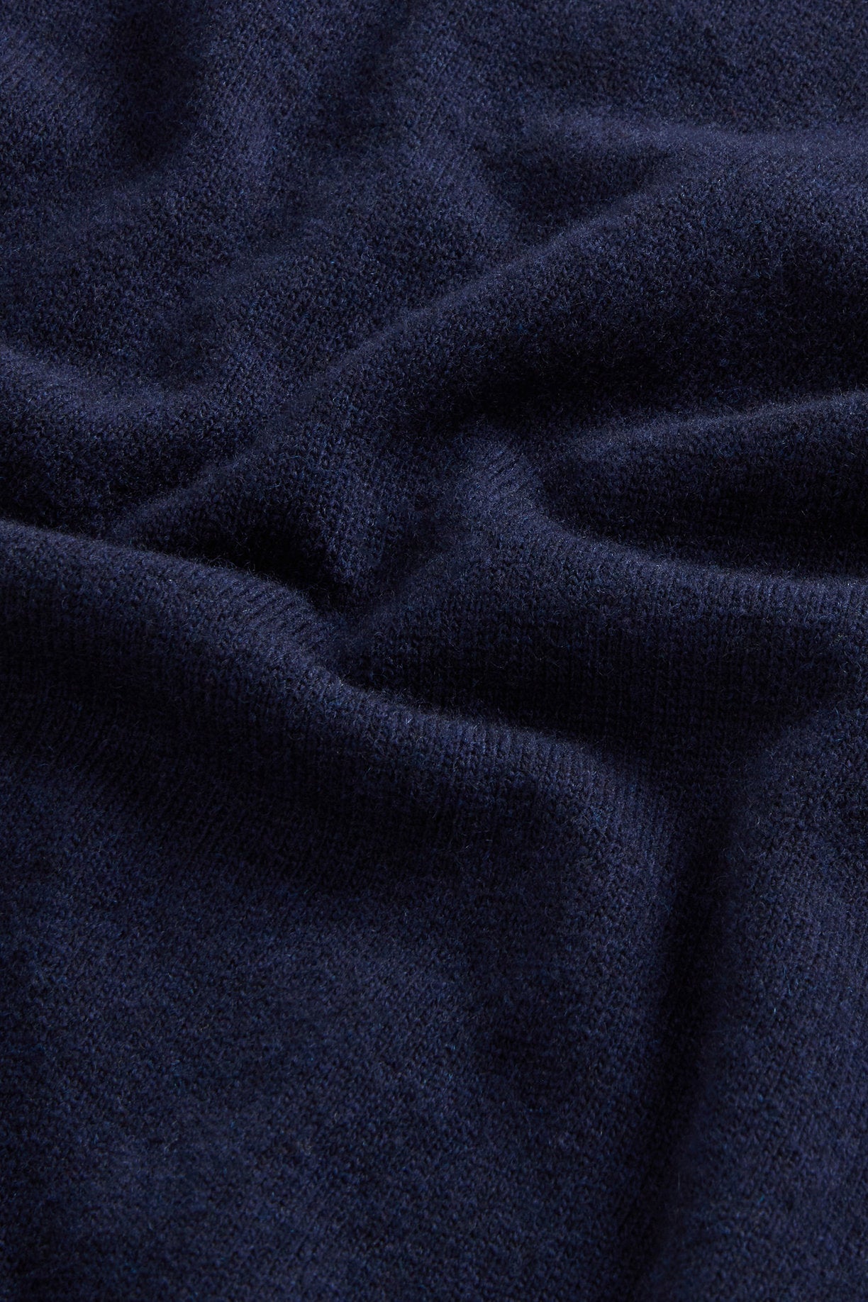 Maglia Lambswool Crewneck Uomo Melton Blue