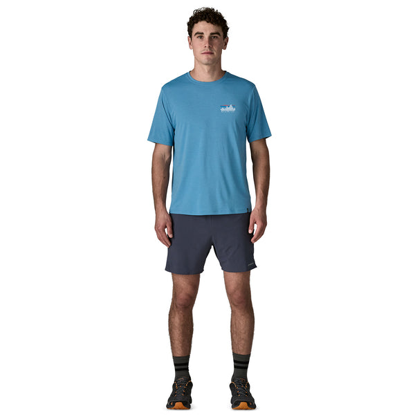 T-shirt Cap Cool Daily 73' Skyline Uomo Shore Blue