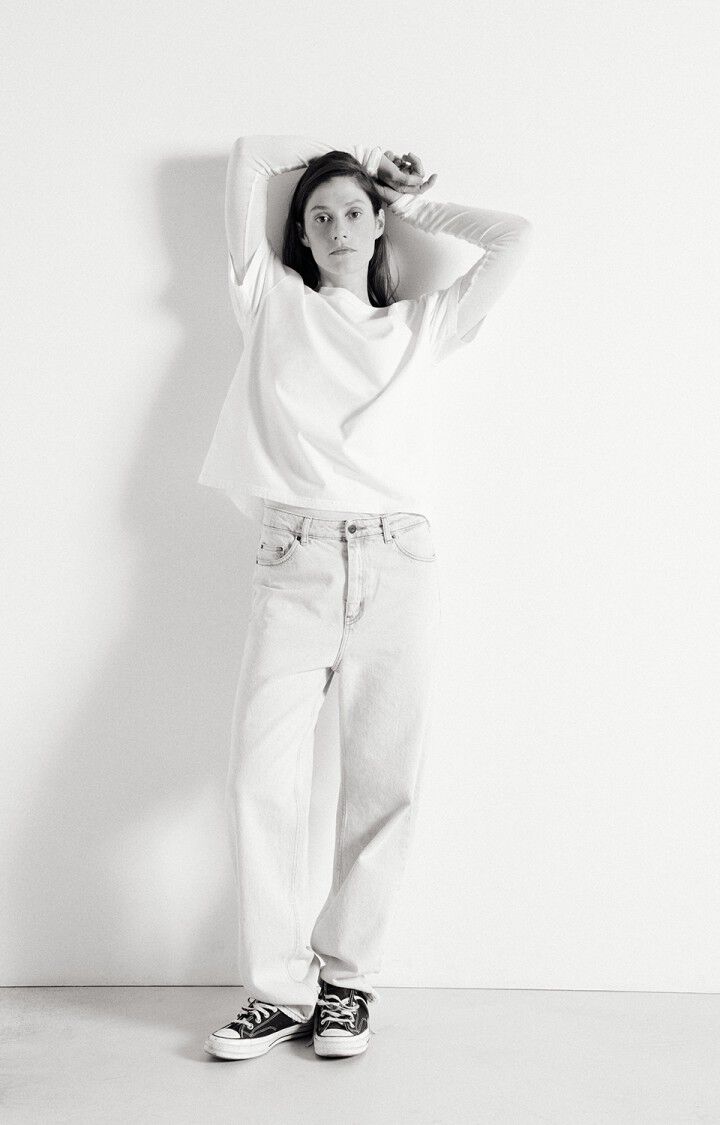 T-shirt Fizvalley Donna White