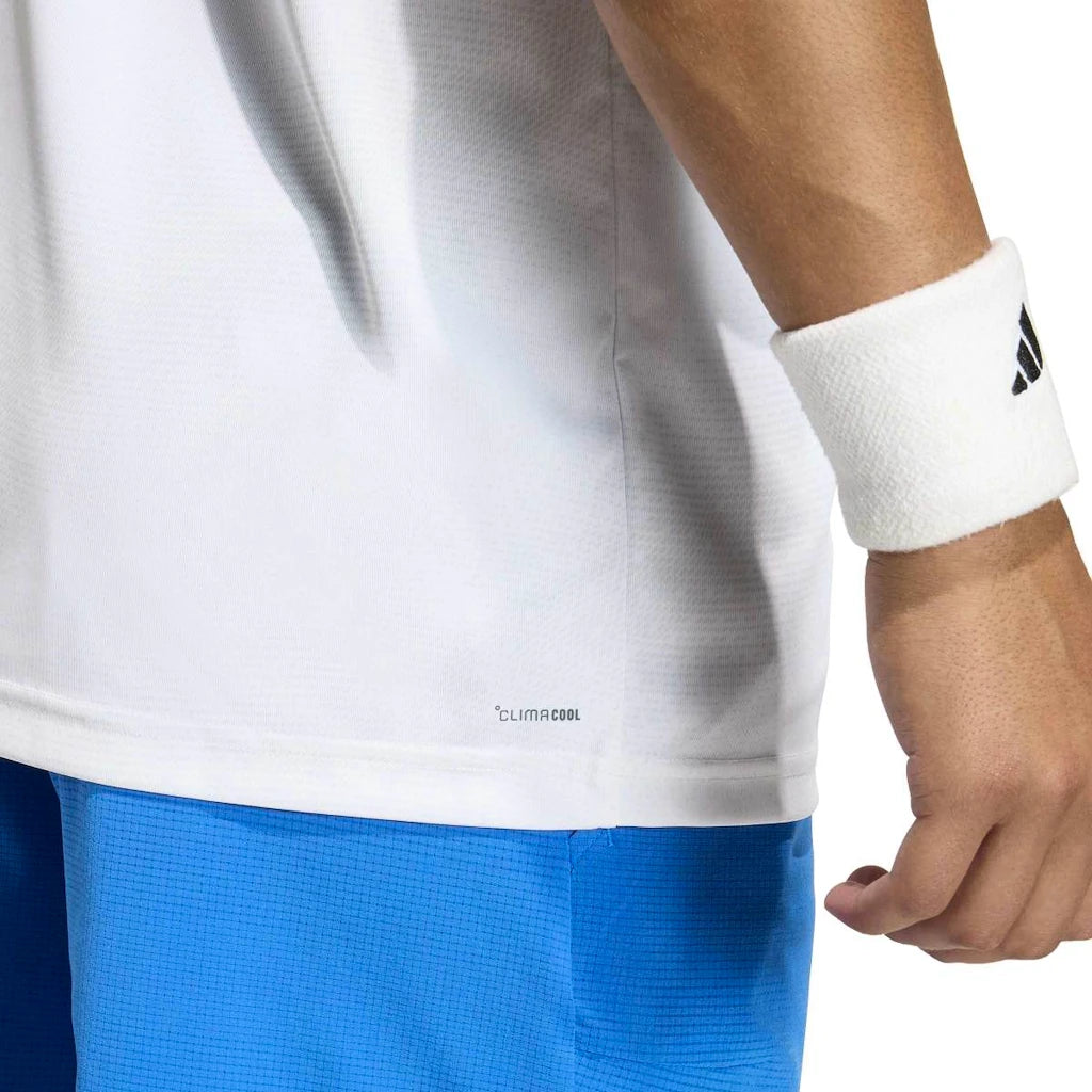 T-shirt Club Graphic Uomo White - Dettaglio materiale