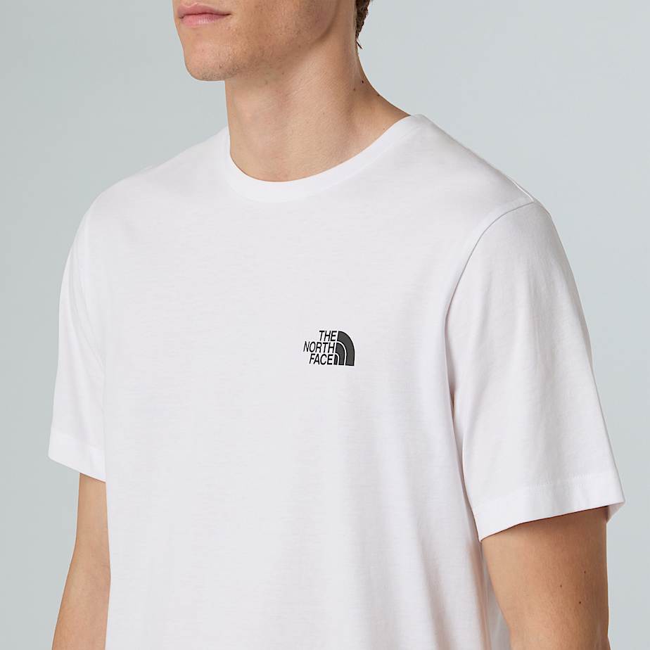 Camiseta Simple Dome Hombre White