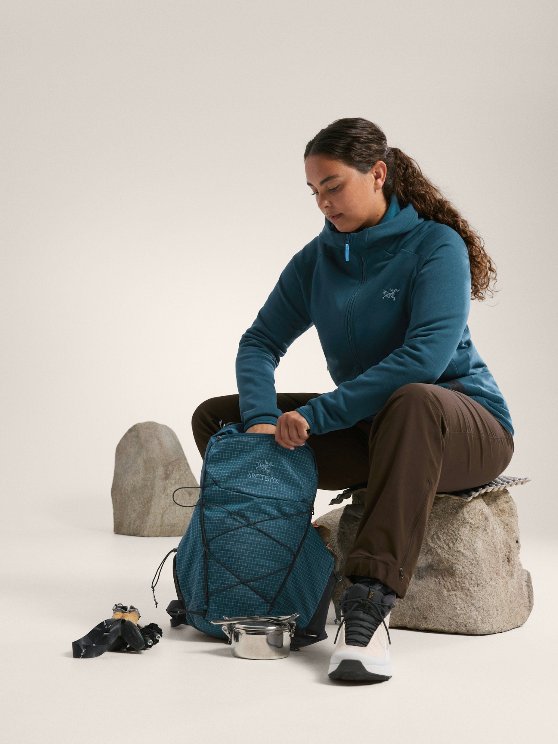 Sudadera Kyanite Hoody Mujer Midnight Frost