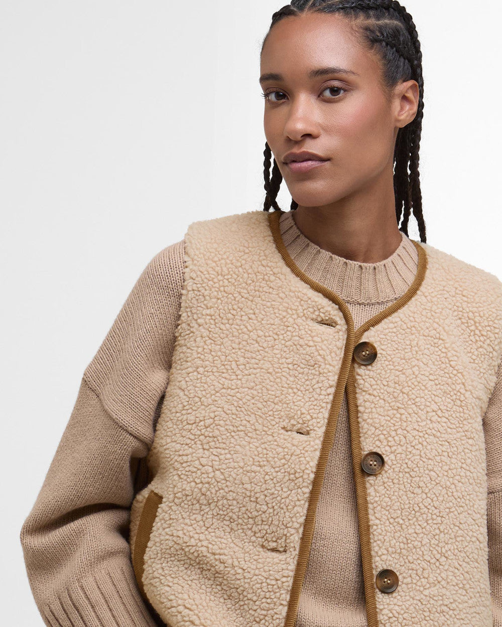 Gilet Luciana Femme Natural