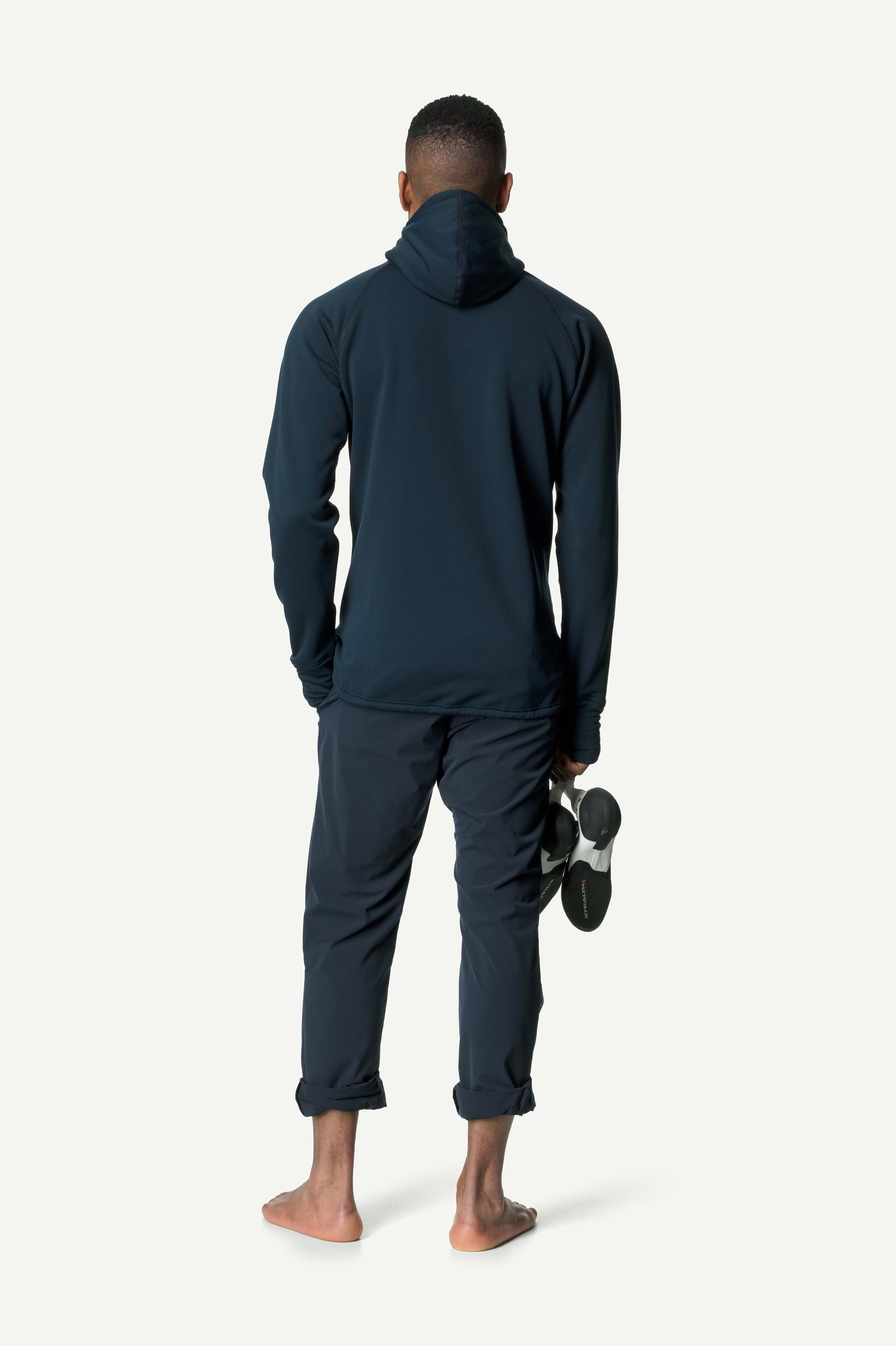 Mann Power Houdi Pullover Blue Illusion