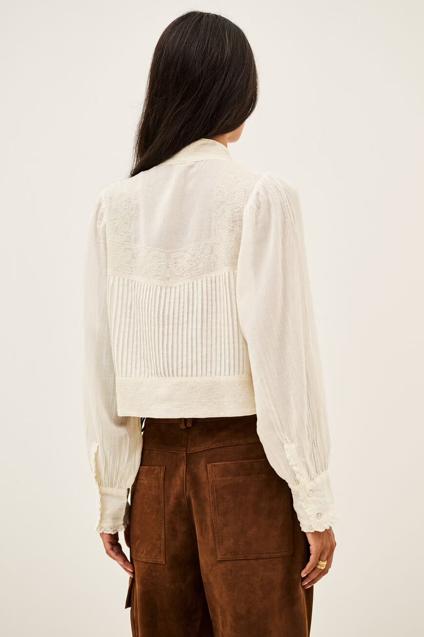 Camicia Tavia Donna Ecru