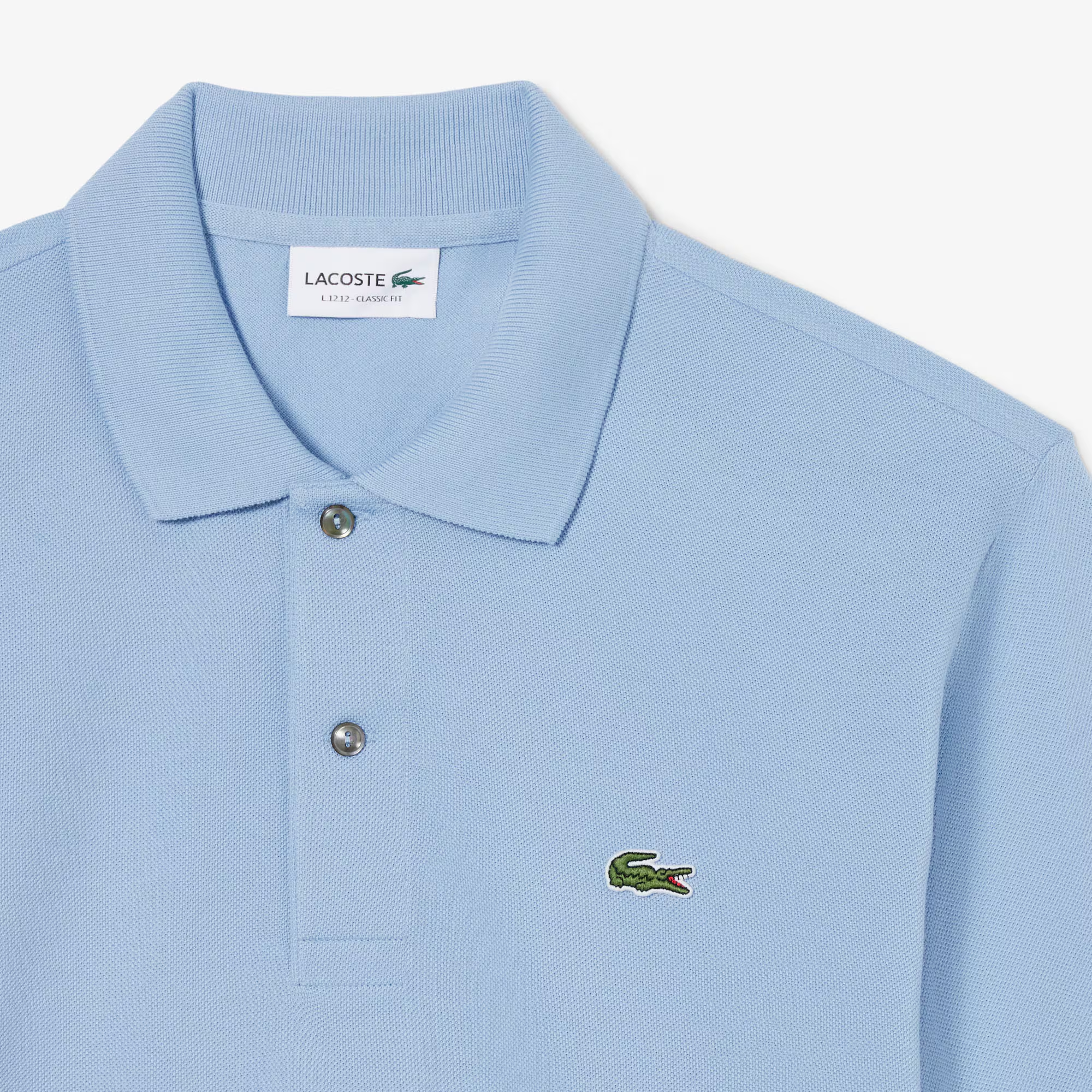 Polo Classic Fit Uomo Light Blue