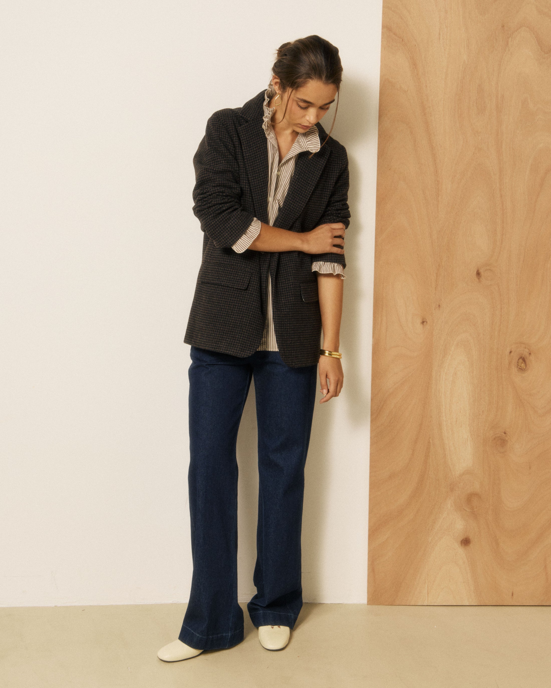 Giacca Vittoria Donna Brown/Black