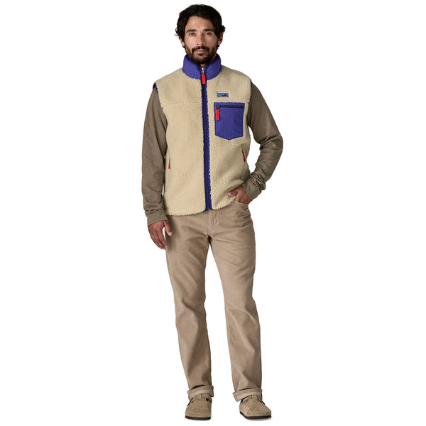 Chaleco Classic Retro-X Fleece Hombre Dark Natural