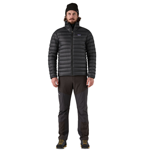 Mann Down Sweater Daunenjacke Black